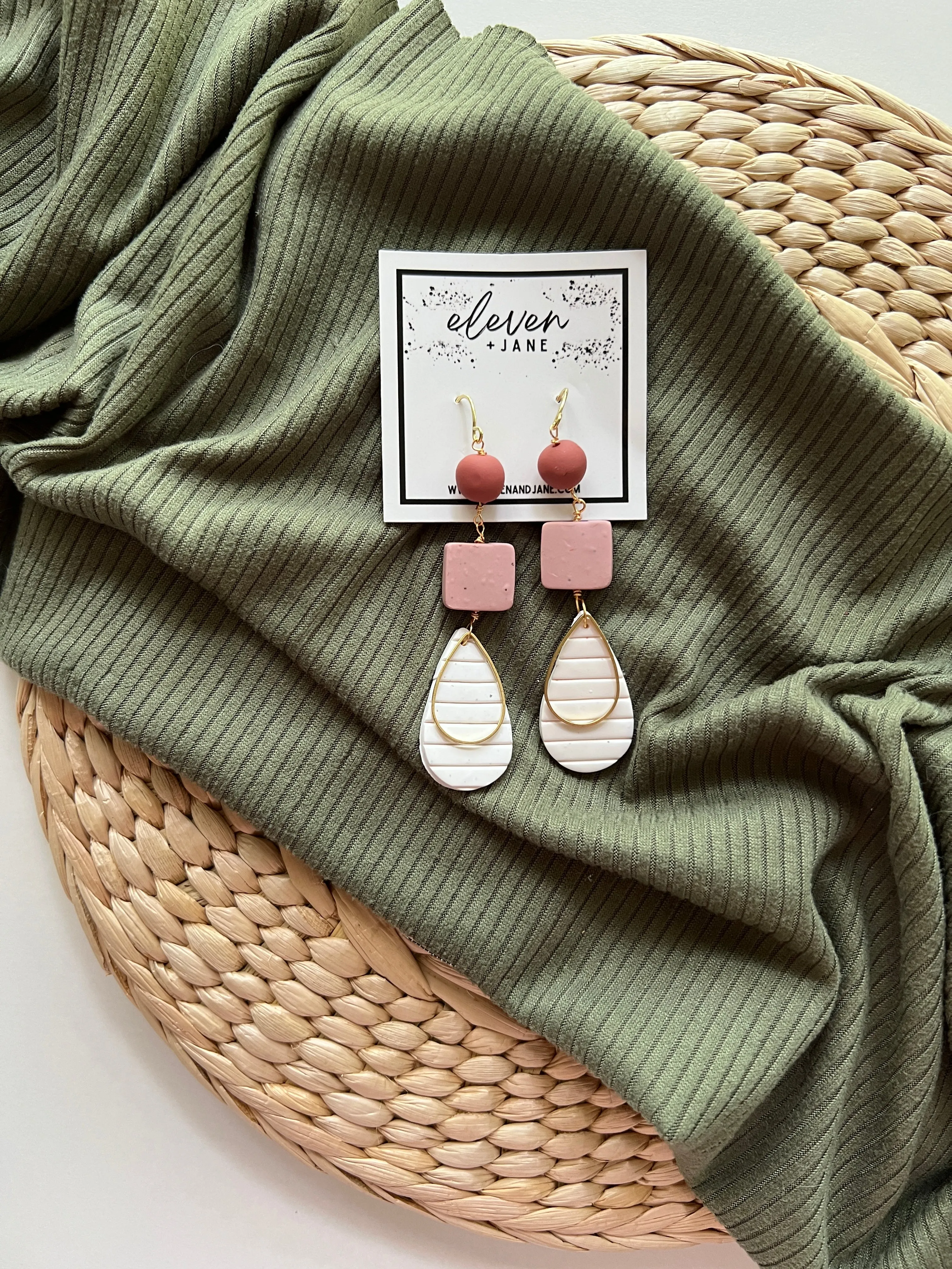 Pebble Sandstone Earrings