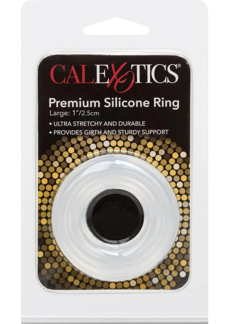 Premium Silicone Ring - Large Clear