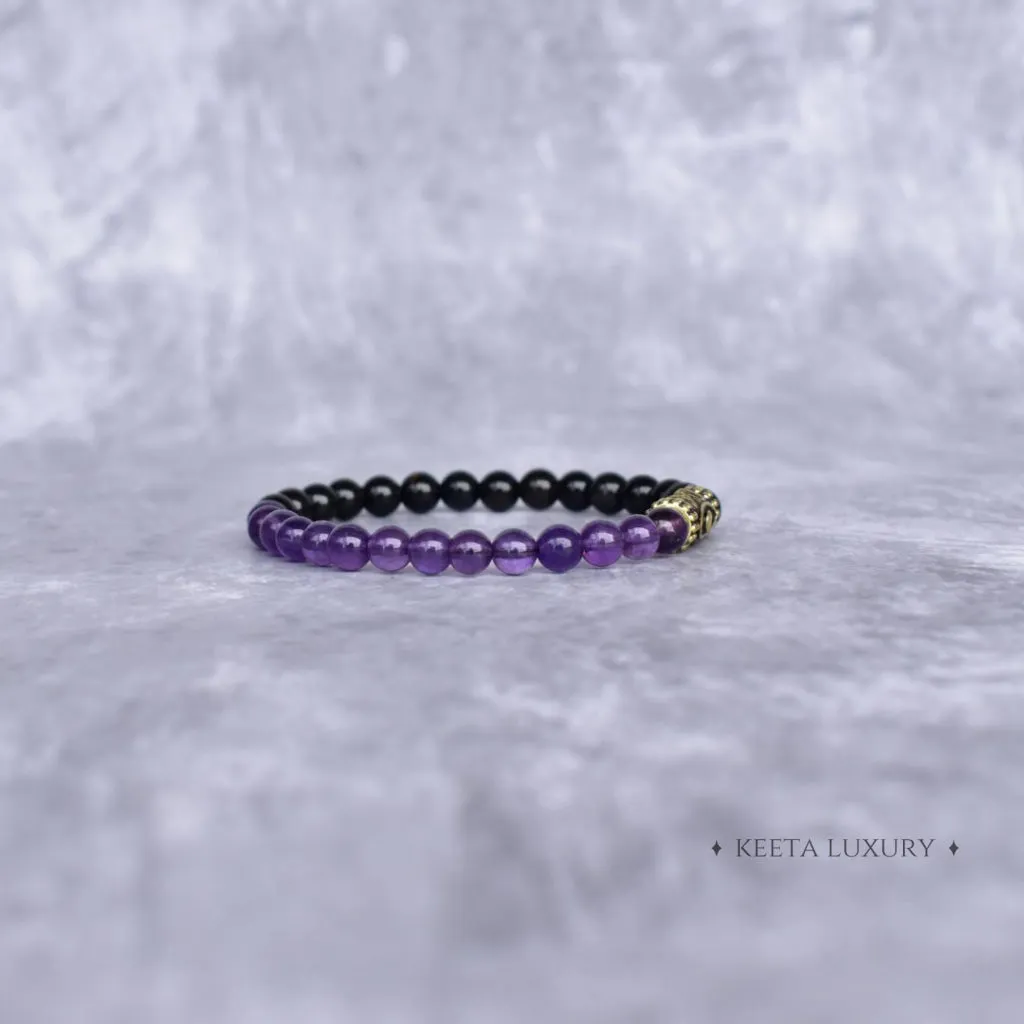 Protection - Evil Eye Amethyst Bracelets