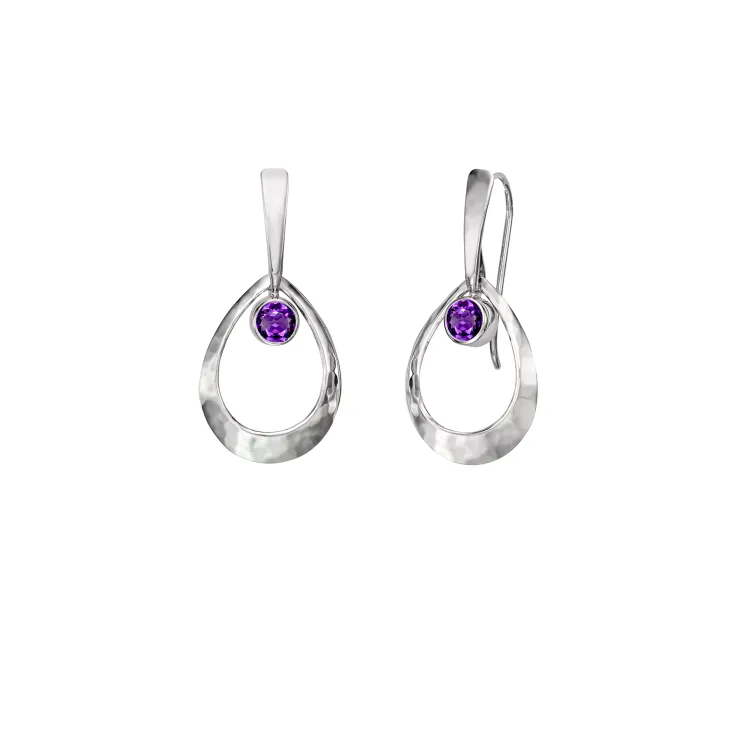 "Emma" Amethyst Earrings