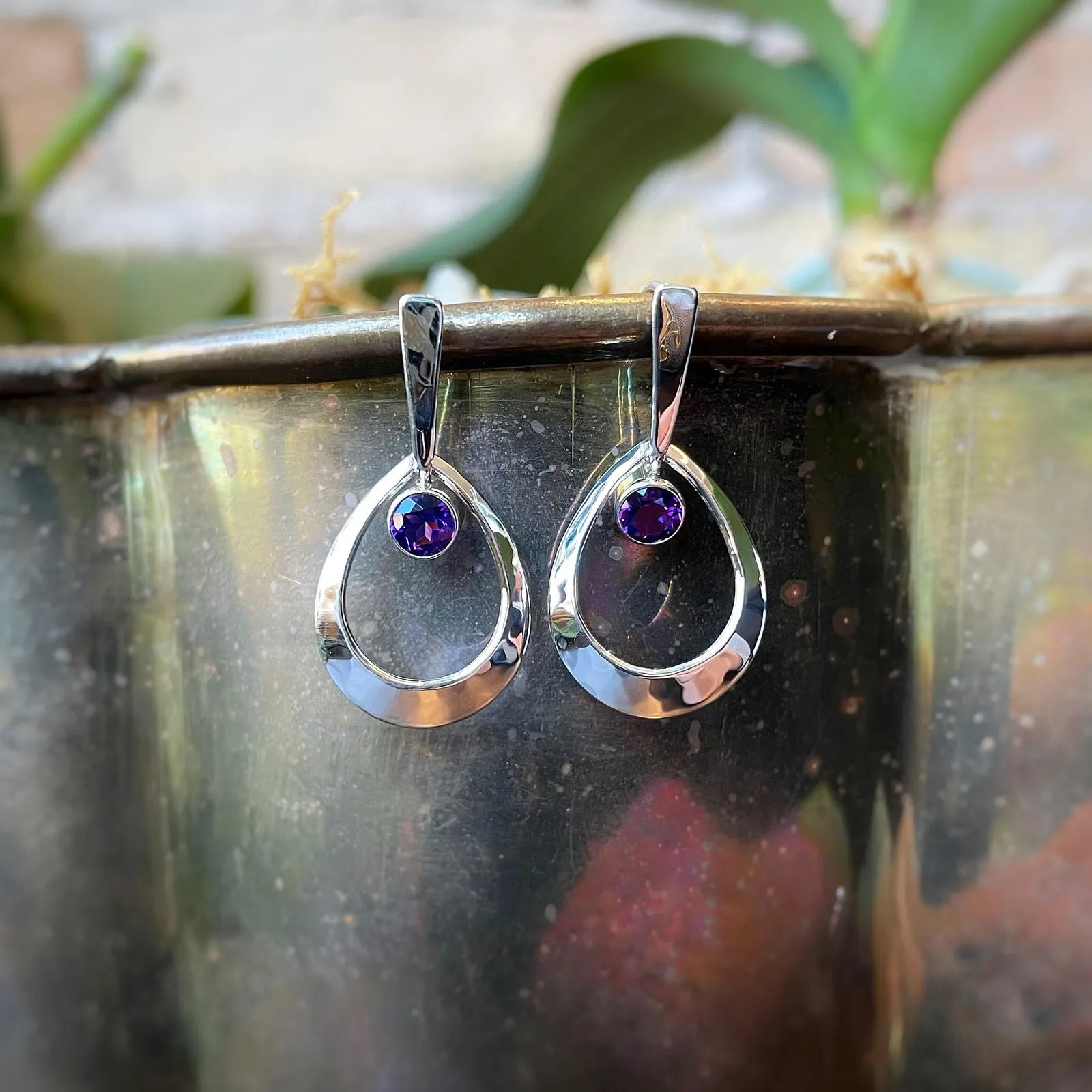 "Emma" Amethyst Earrings