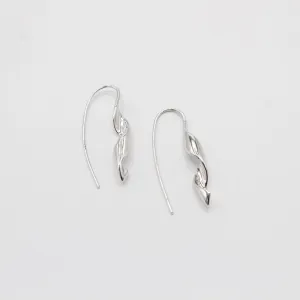 Silver Helix Hook Earringss