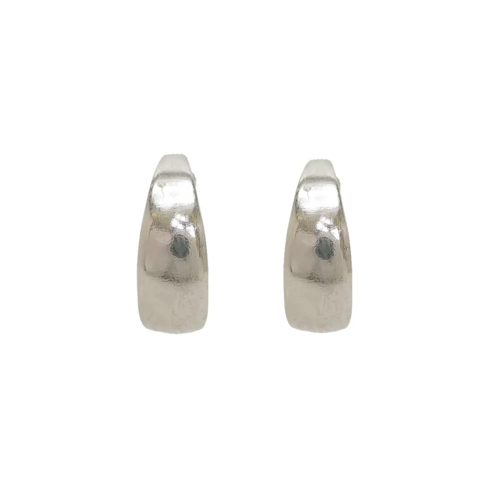 Simple 18K Gold Post Earrings