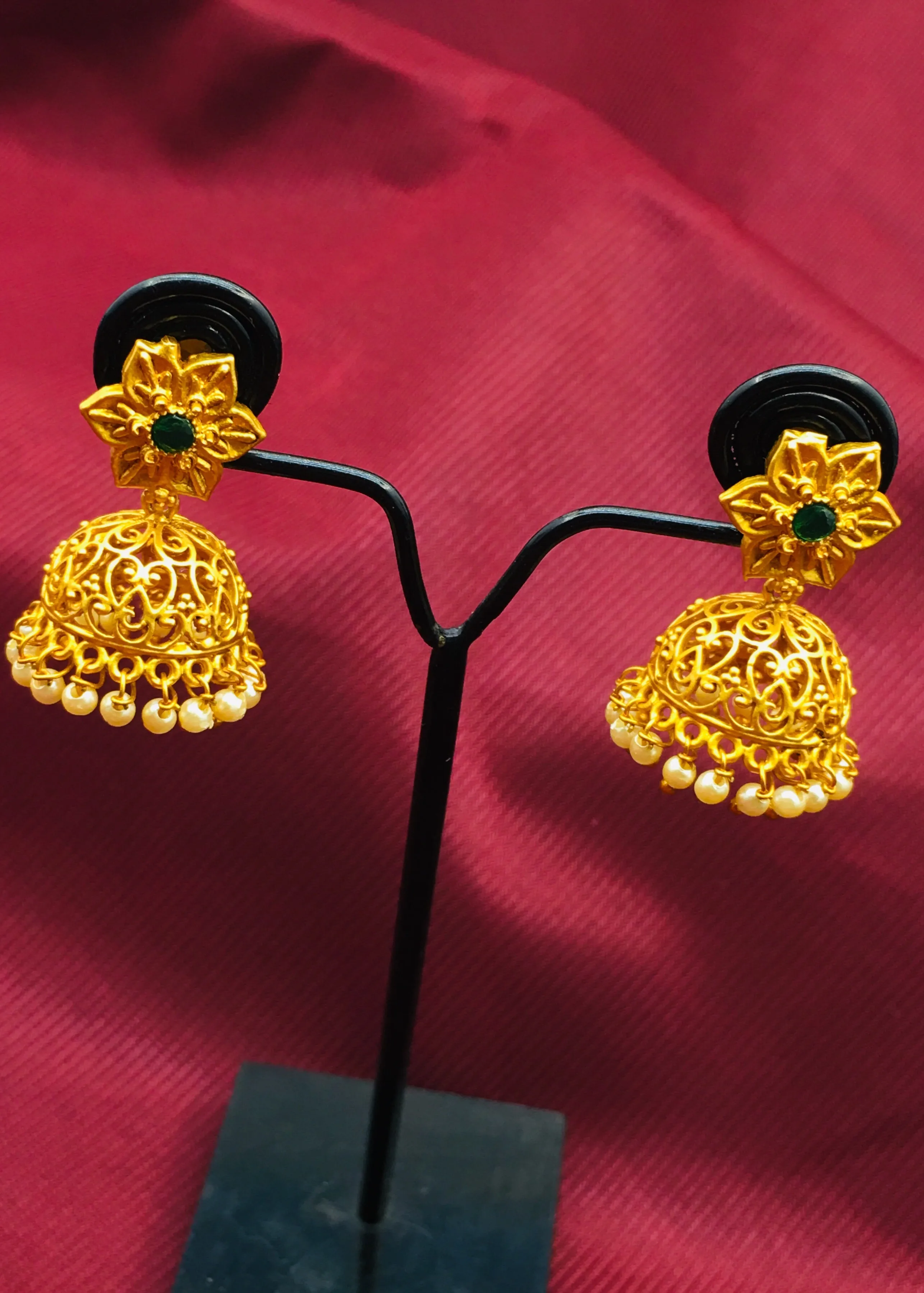 SIMPLE MATTE JHUMKI