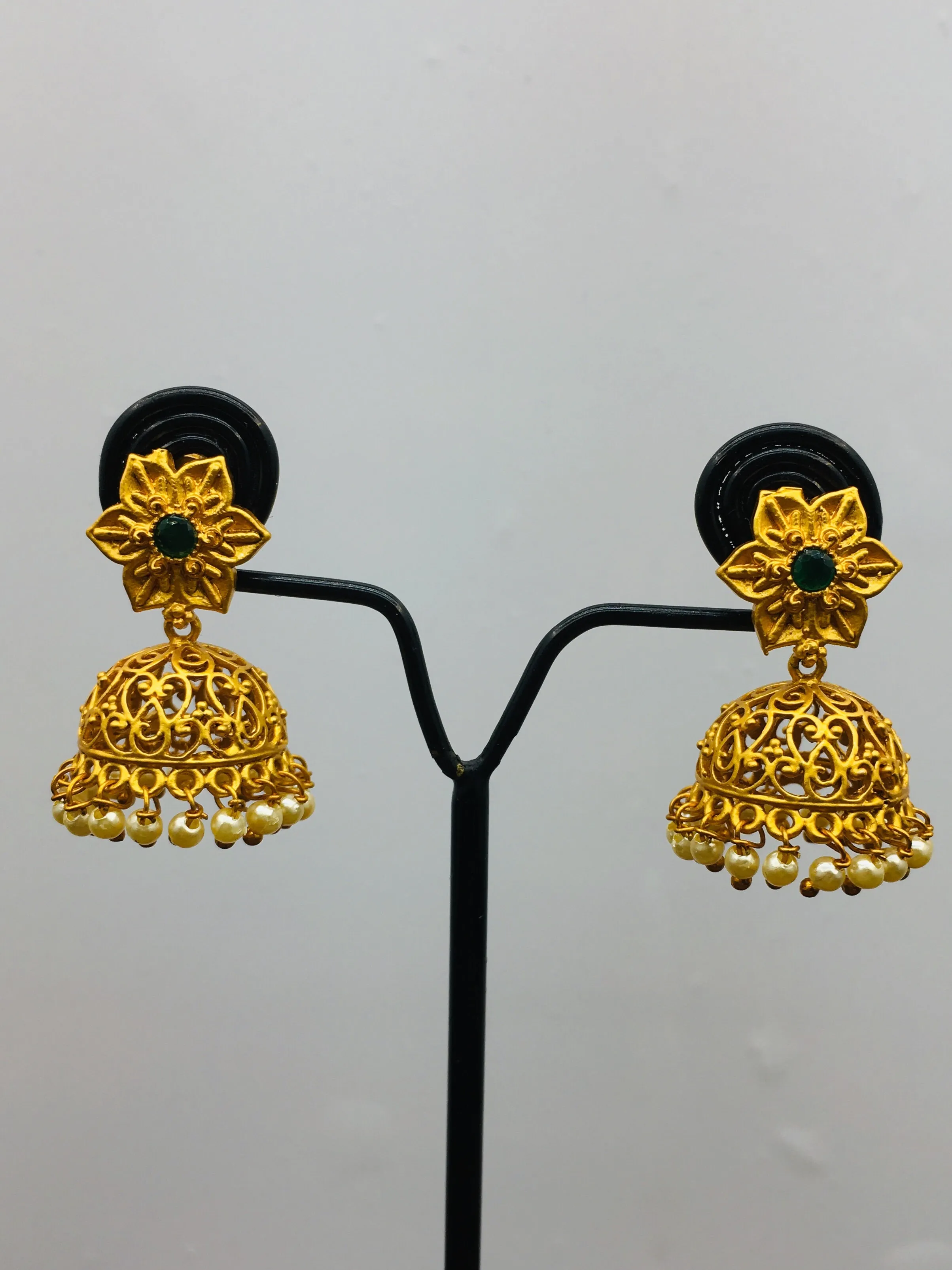 SIMPLE MATTE JHUMKI