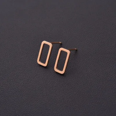 Simple T Bar Earrings Stud Earrings For Women