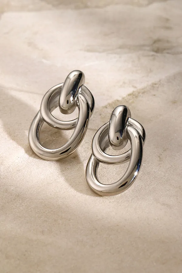 Simple Vintage Wrap Hoop Earrings