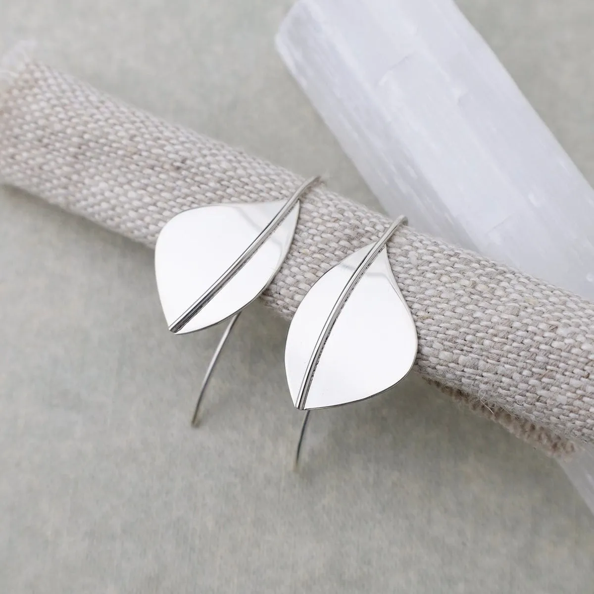 Small Leaf Shape Earrings