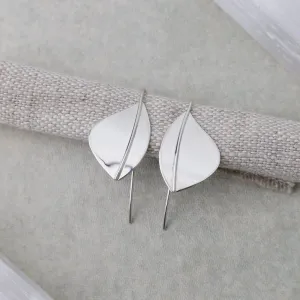 Small Leaf Shape Earrings