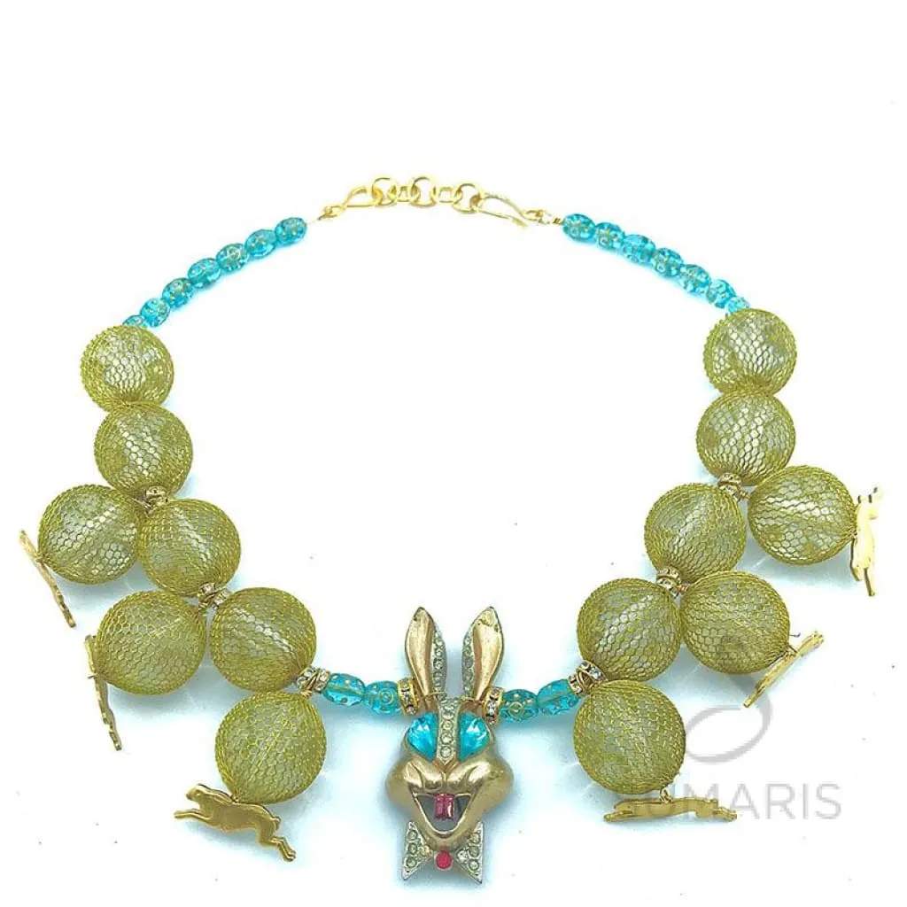 STEEPLECHASE OOAK STATEMENT NECKLACE