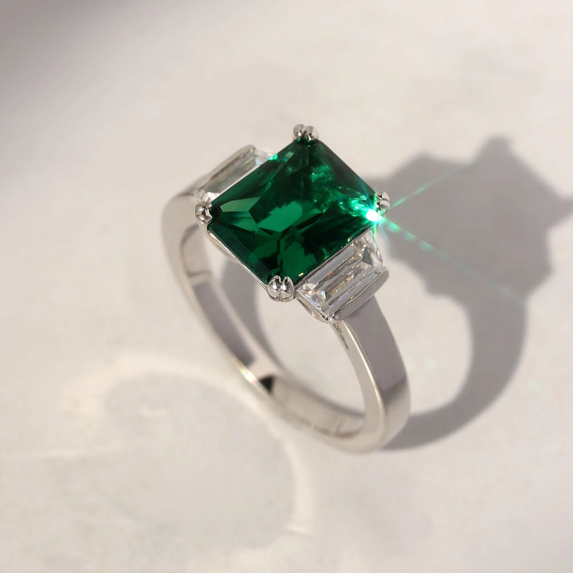 Stunning Emerald Accents