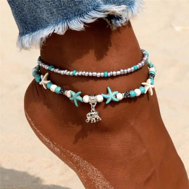 Stylemein - Shell Anklets | Seashell Anklets | Puka Shell Anklet