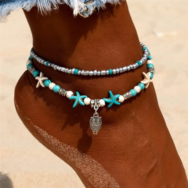 Stylemein - Shell Anklets | Seashell Anklets | Puka Shell Anklet