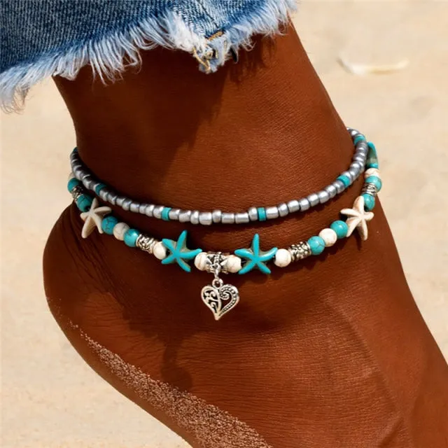 Stylemein - Shell Anklets | Seashell Anklets | Puka Shell Anklet