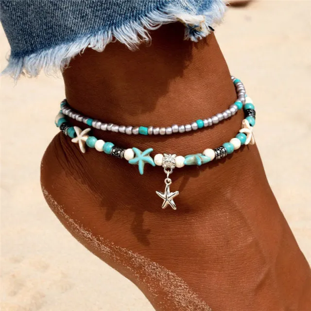 Stylemein - Shell Anklets | Seashell Anklets | Puka Shell Anklet