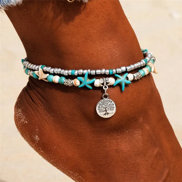 Stylemein - Shell Anklets | Seashell Anklets | Puka Shell Anklet