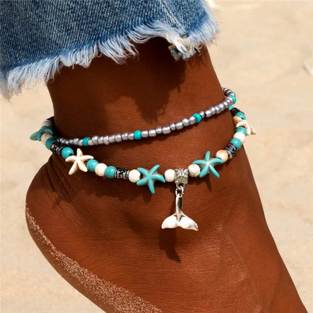 Stylemein - Shell Anklets | Seashell Anklets | Puka Shell Anklet