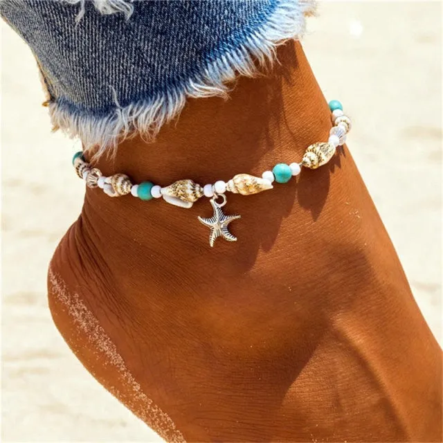 Stylemein - Shell Anklets | Seashell Anklets | Puka Shell Anklet