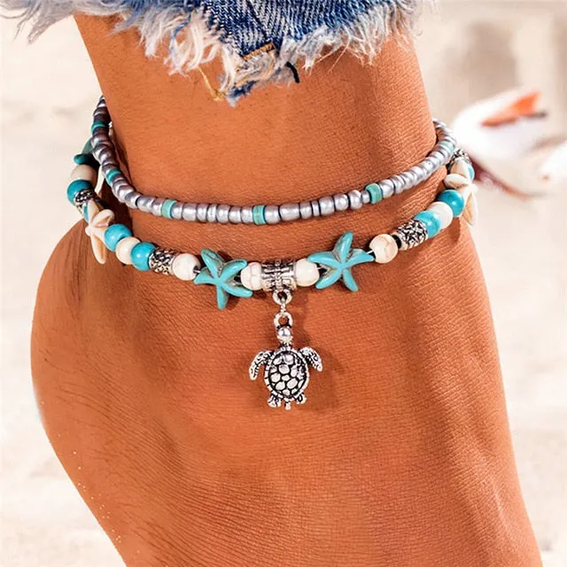 Stylemein - Shell Anklets | Seashell Anklets | Puka Shell Anklet