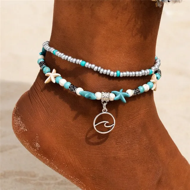 Stylemein - Shell Anklets | Seashell Anklets | Puka Shell Anklet