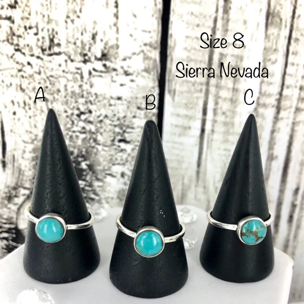 Summer Breeze (Sierra Nevada turquoise) Ring