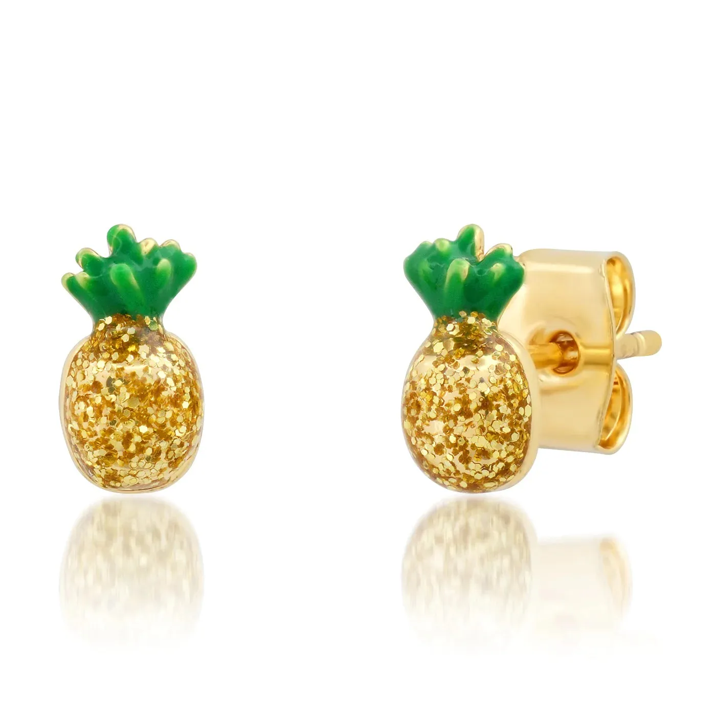 Tai | Enamel Pineapple Studs