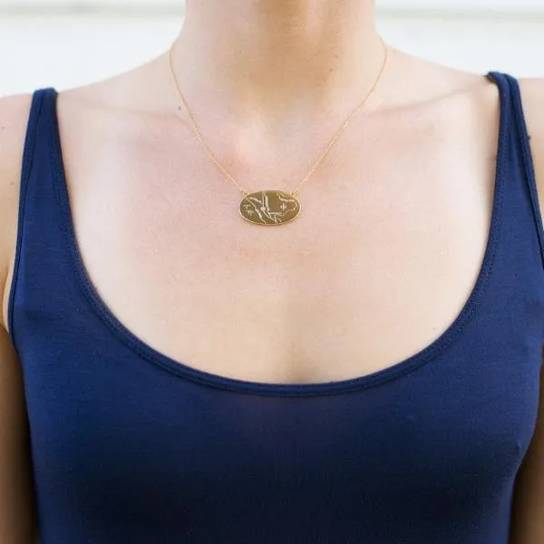 Terroir Map Necklaces