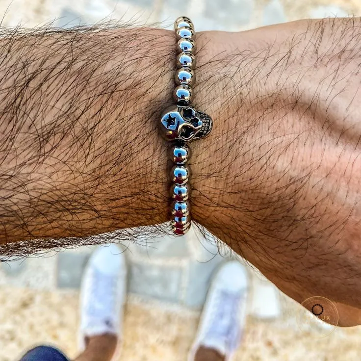 The Star Skull Thread Bracelet